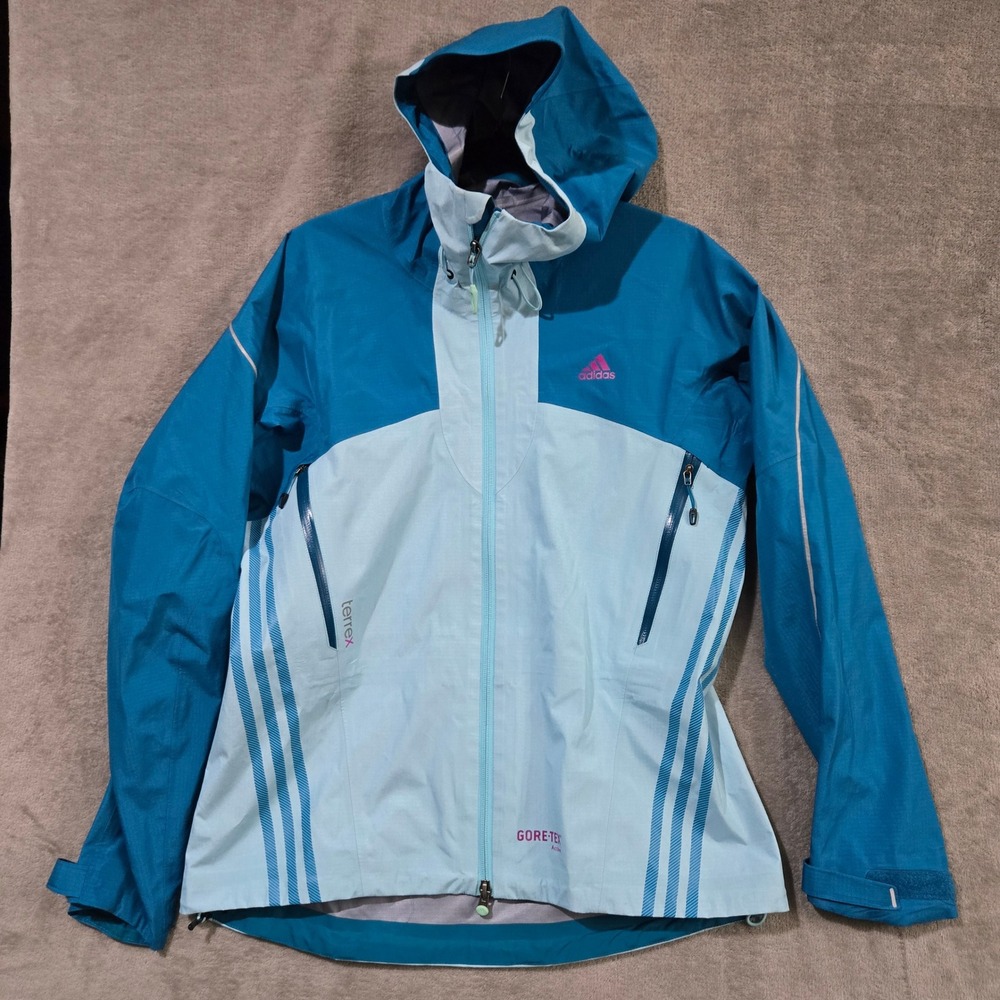 Adidas Terrex Gore-Tex Active Jacket Womens Medium Hiking Gorpcore Outdoor